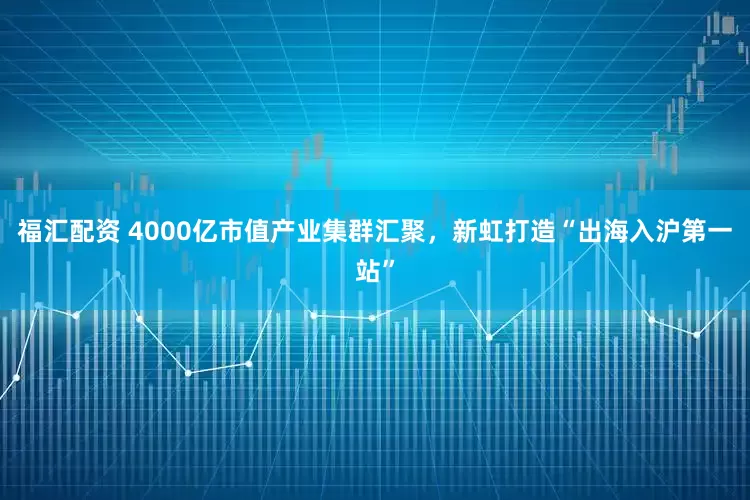 福汇配资 4000亿市值产业集群汇聚，新虹打造“出海入沪第一站”