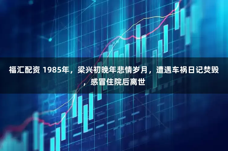 福汇配资 1985年，梁兴初晚年悲情岁月，遭遇车祸日记焚毁，感冒住院后离世