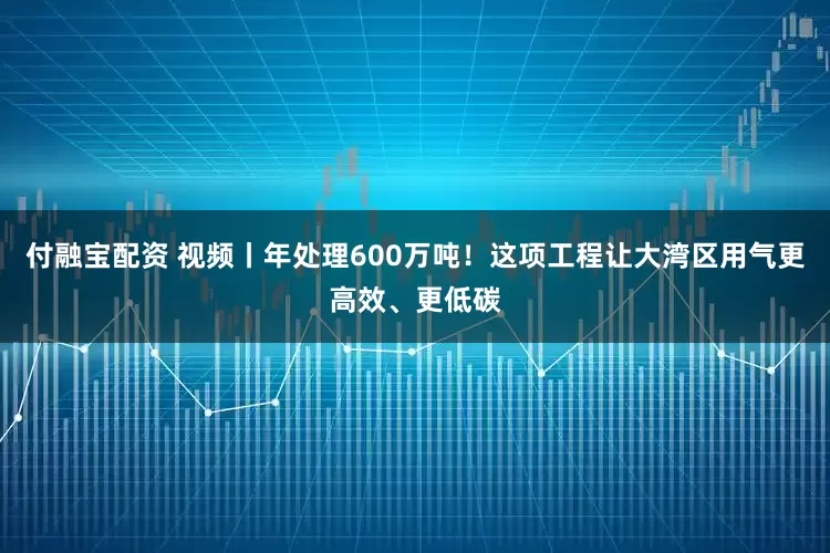 付融宝配资 视频丨年处理600万吨！这项工程让大湾区用气更高效、更低碳
